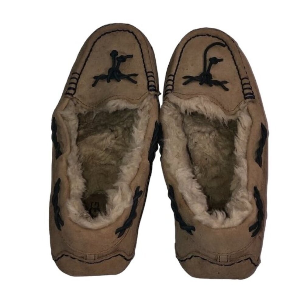 UGG Slippers Women's Size 7 Brown Black